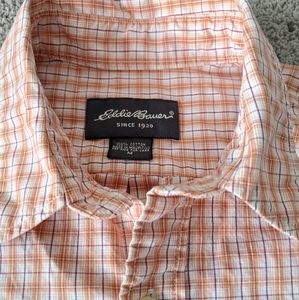 Eddie Bauer Short Sleeve Collared Shirt